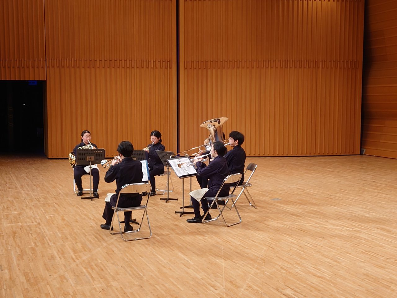 滋賀県アンサンブルコンテスト 金管6重奏で銀賞！