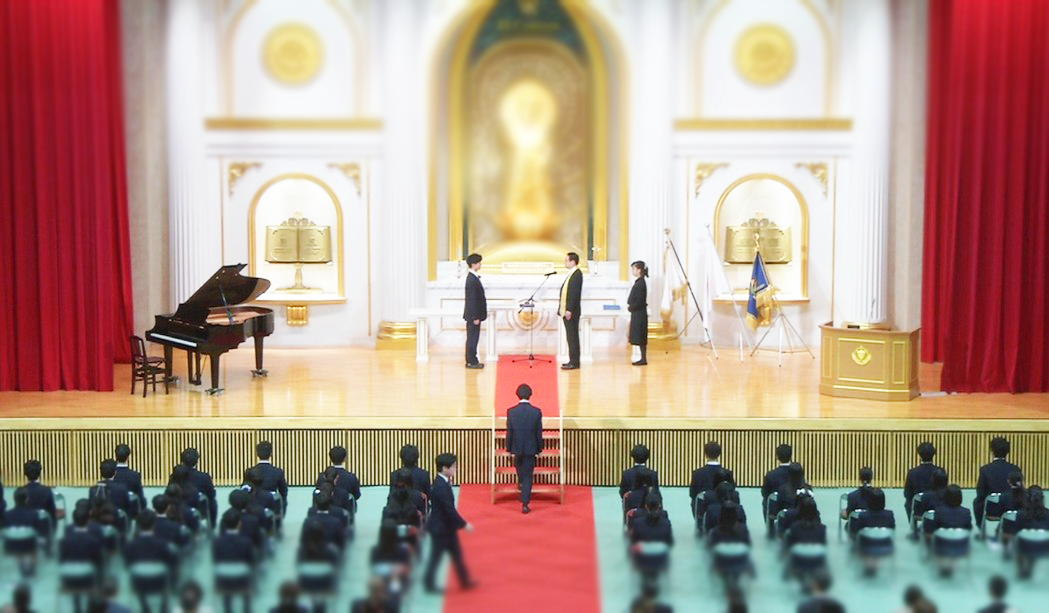 高校卒業式を挙行しました